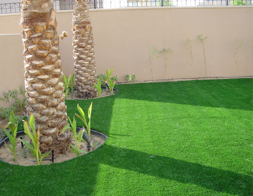 synthetic lawn